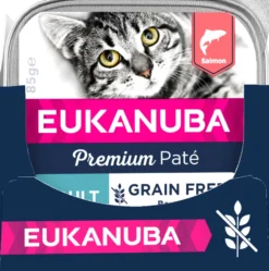 Katt Kornfri Adult laksepaté 12x85g