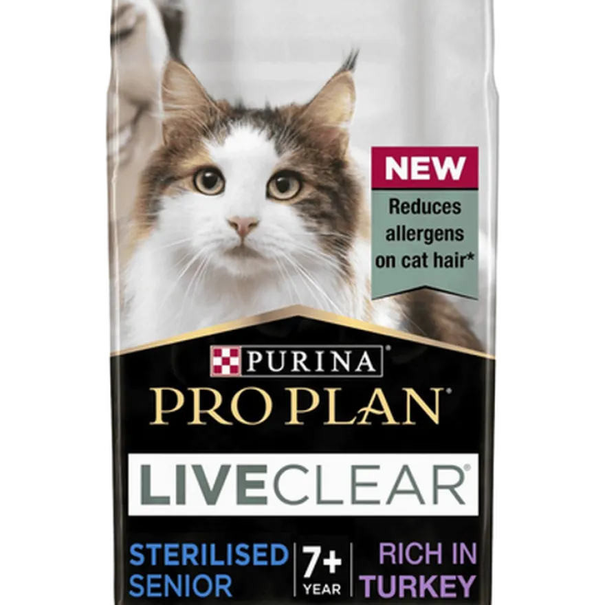 Katt Liveclear Sterilised Senior 7+ Kalkun 1,4 kg