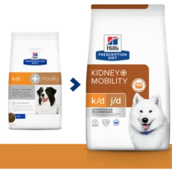 k/d + j/d Kidney + Mobility - Dry Dog Food 4 kg