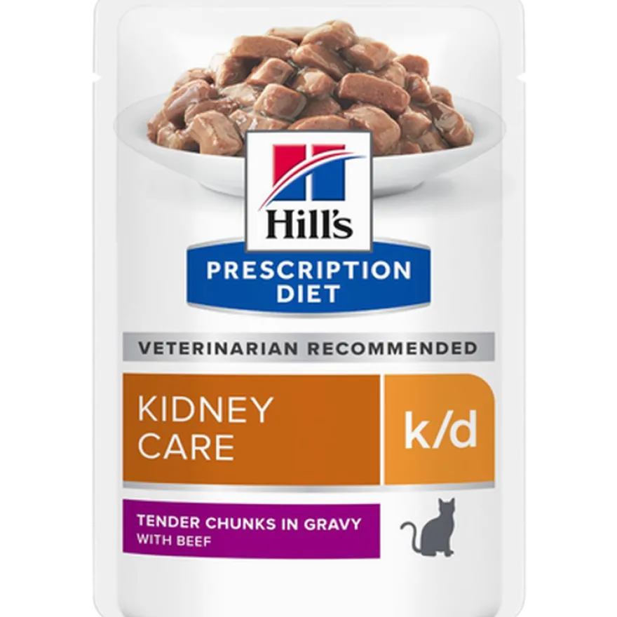 k/d Kidney Care Beef Pouch 12x85g