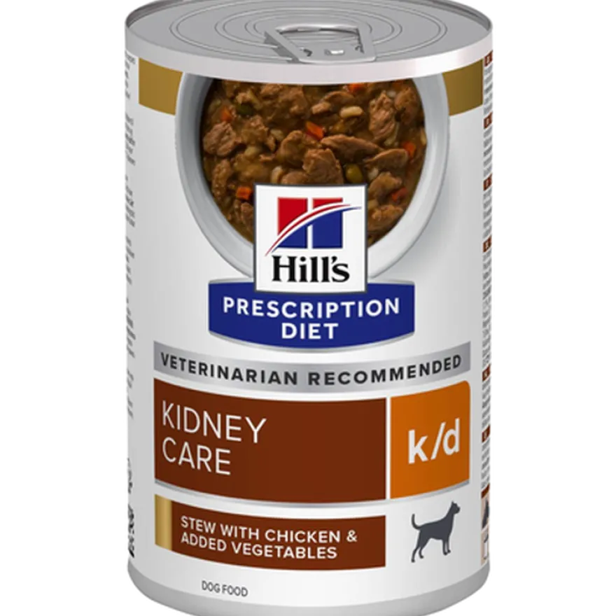k/d Kidney Care Kylling & Grønnsaker Stew Hermetikk - Våtfôr for hund 354 g x 12