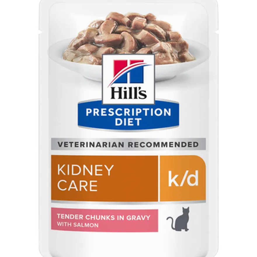 k/d Kidney Care Salmon Pouch 12x85g