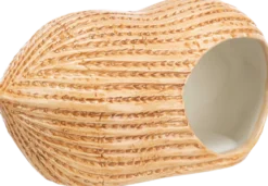 Keramisk House Peanut - for hamstere/mus, 17 × 8 × 8 cm