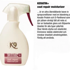 Keratin+ Coat Repair Moisturizer Leave In Spray Ultra-Restorating White 250 ml