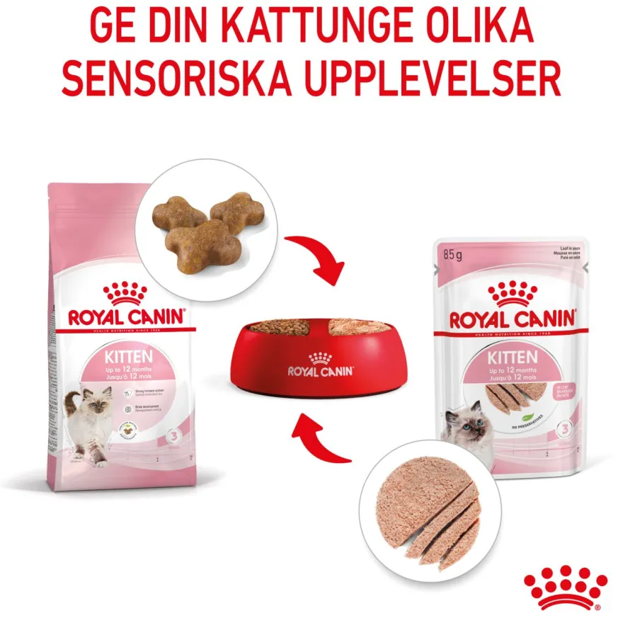 Kitten Loaf Våtfôr for kattunger 85 g x 12 stk