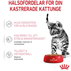 Kitten Sterilised Gravy Våtfôr for kattunger 85 g x 12 stk