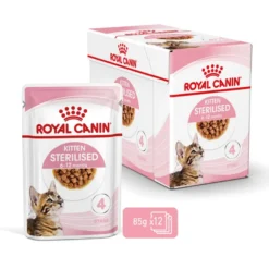 Kitten Sterilised Gravy Våtfôr for kattunger 85 g x 12 stk