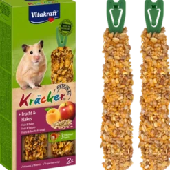 Kjeks Hamster Frukt 2x2-pakning