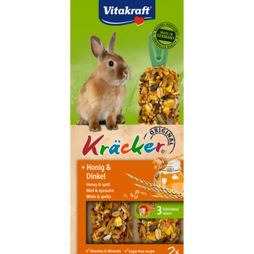 Kjeks Kanin Honning 2x2-pakning