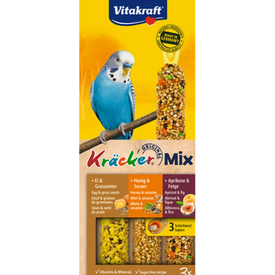 Kjeks Undulat Honning/Egg/Frukt 3-pk.