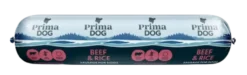 Kjøttpølse biff og ris 800g
