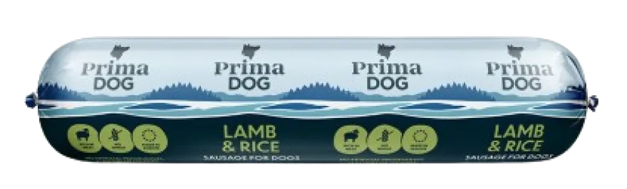 Kjøttpølse med lam og ris 800 g