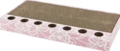 Klorebrett wellpapp, m leke, 48 × 25 cm, rosa