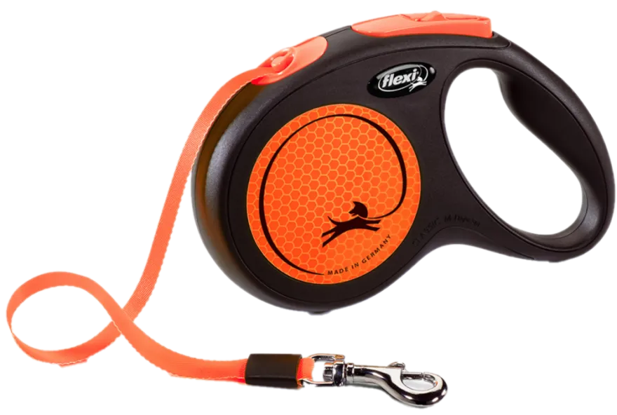 Koppel New Neon Band Orange Medium, 5 m, maks. 25 kg