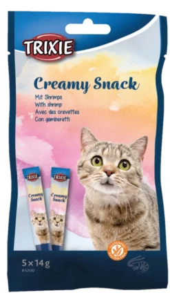 Kremede snacks med reker 5 × 14 g