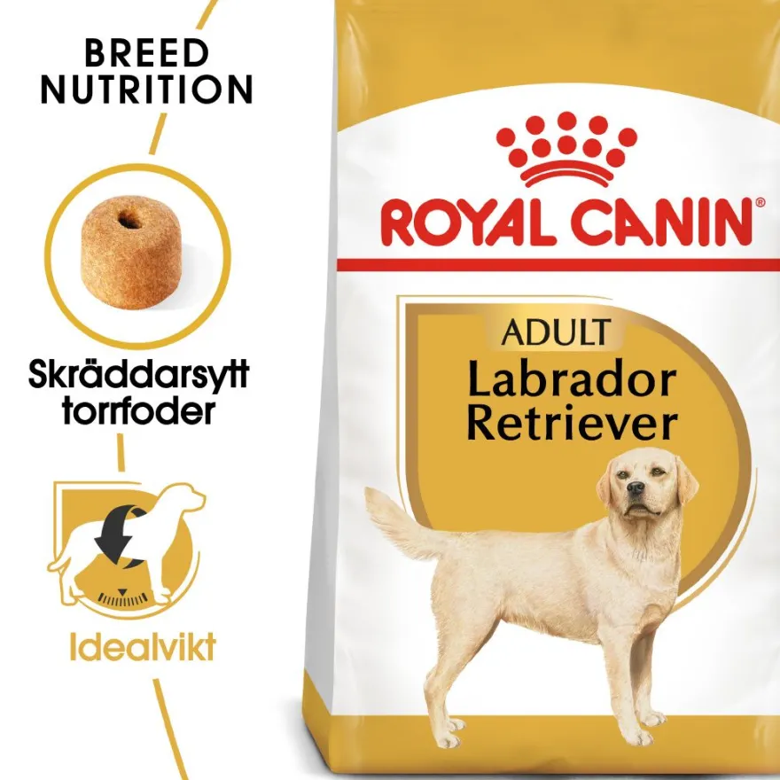 Labrador Retriever Adult tørrfôr for hunder 12 kg