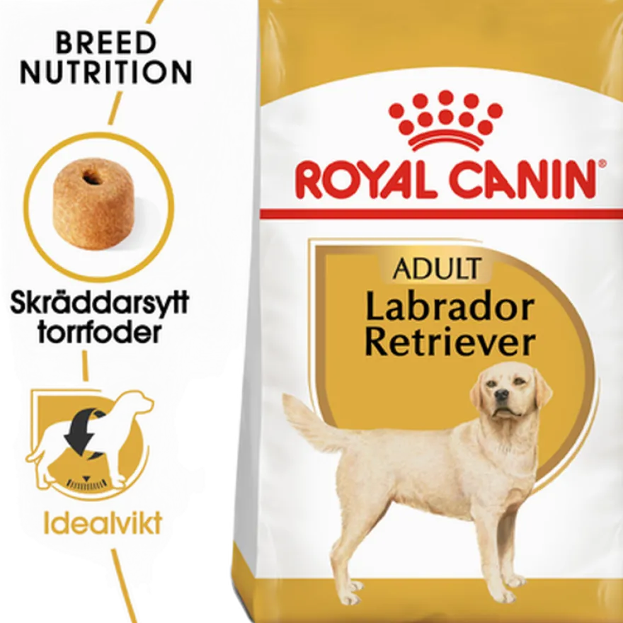 Labrador Retriever Adult tørrfôr for hunder 12 kg