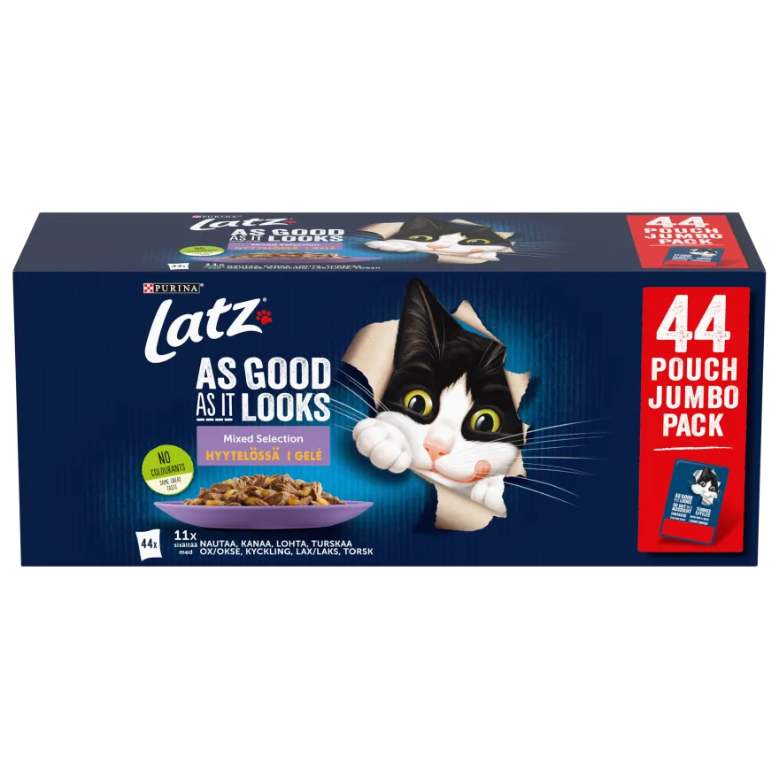 Latz Agail blandet utvalg i gel 44x85 g