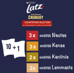 Latz Sensations Crunchy Countryside i gelé 10x85 g