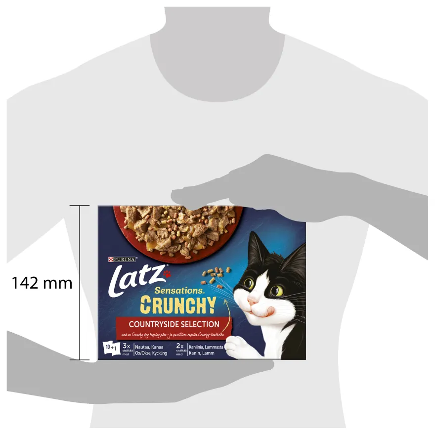 Latz Sensations Crunchy Countryside i gelé 10x85 g