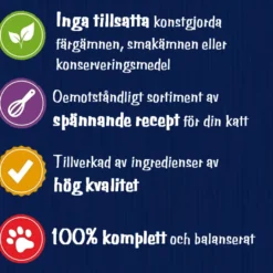 Latz Sensations Knasende fisk i gelé 10x85 g