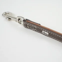 Leash Porto 20/180 Darkbrown/Cognac