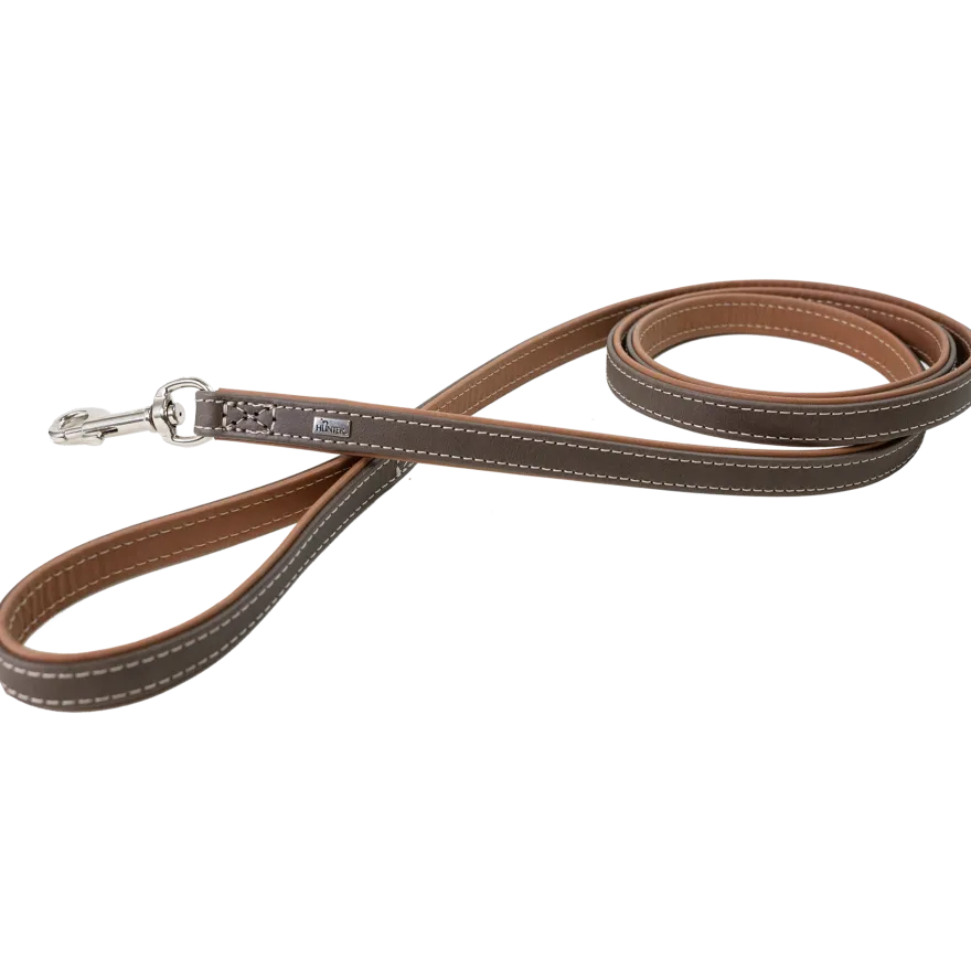 Leash Porto 15/180 Darkbrown/Cognac