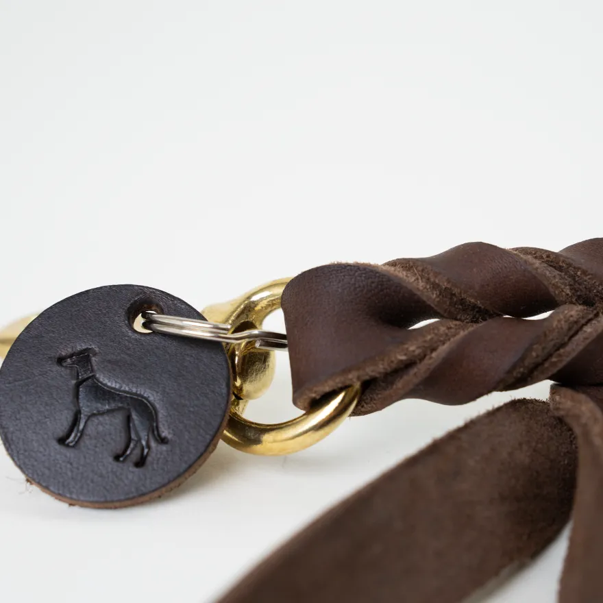 Leash Sansibar Solid 20/180 Darkbrown