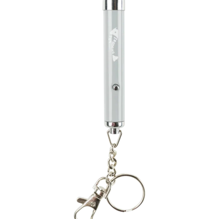 LED-peker Catch the Light Fish Grå 8 cm