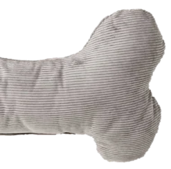 Lekeribbe, 50 cm, grå