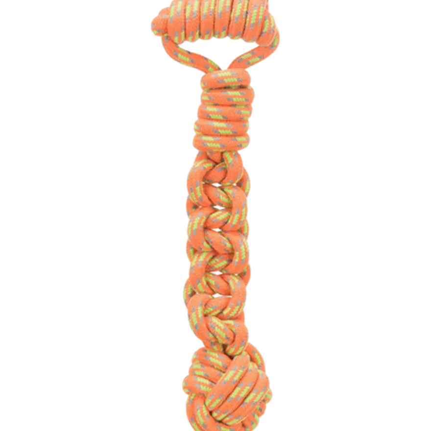 Leketau med innvevd kulefletteblanding Ø 8 / 38 cm