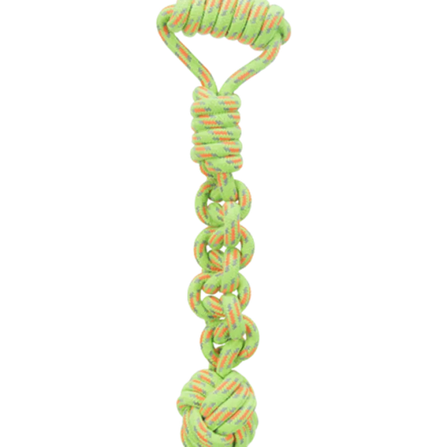 Leketau med innvevd kulefletteblanding Ø 8 / 38 cm