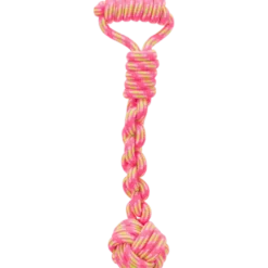 Leketau med innvevd kulefletteblanding Ø 8 / 38 cm