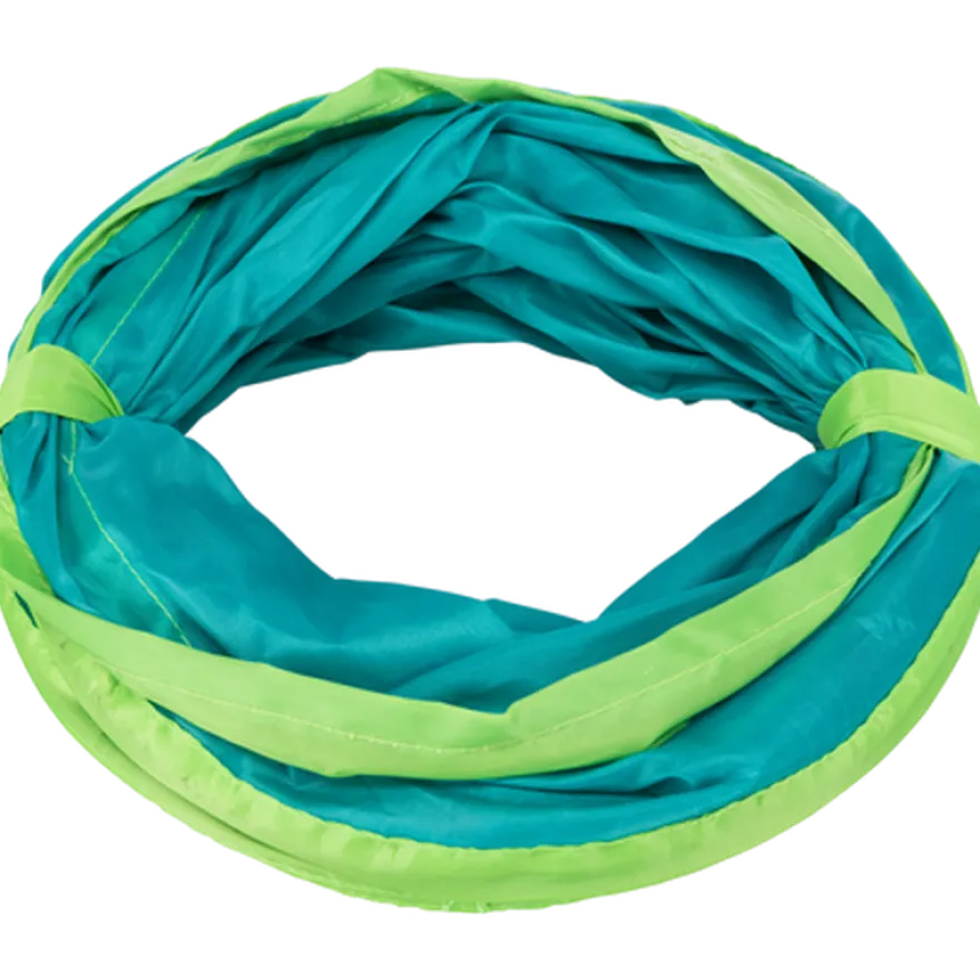 Leketunnel for kanin og kaninunge Nylon Mix 19 x 117 cm