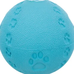 Leketøy Gummiball med poteavtrykk 6 cm