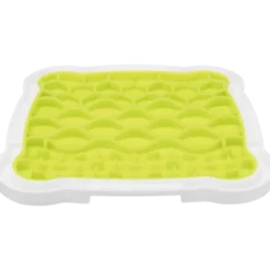 Lick'n'Snack-tallerken - aktivering av fôr Grønn 20x20 cm