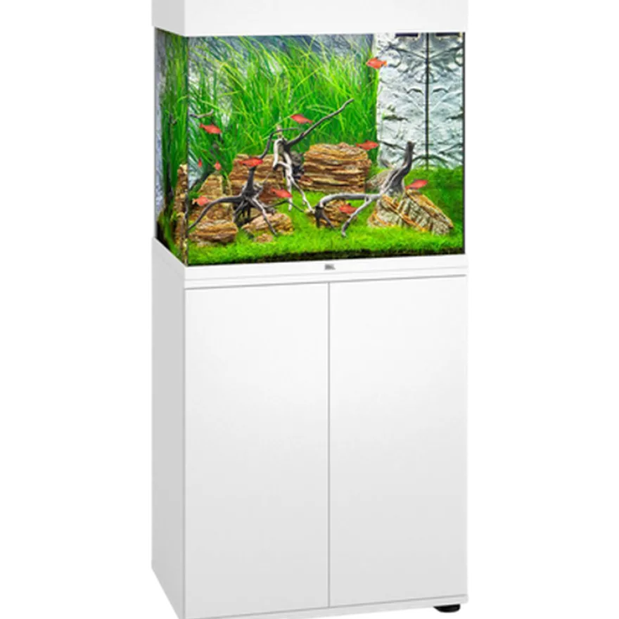 Lido LED-akvarium hvit 120 L
