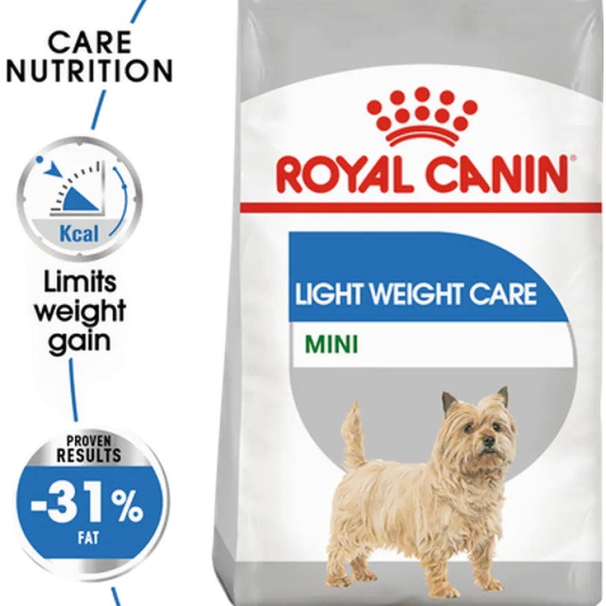 Light weight Care Adult Mini tørrfôr for hunder 8 kg