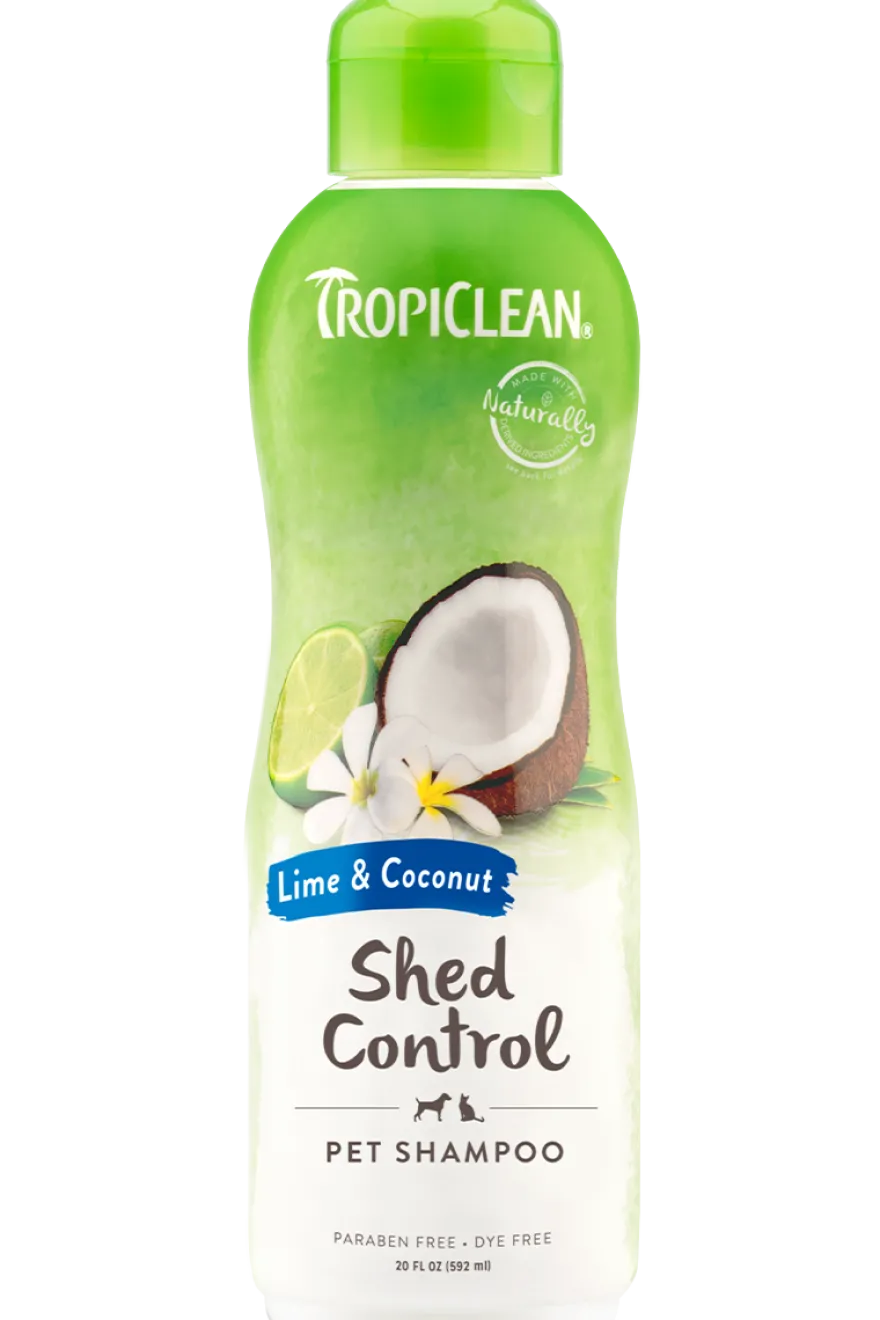 Lime & Coconut Shed Control Shampoo for kjæledyr 355 ml