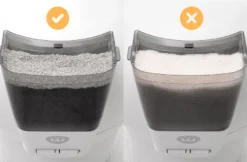LitterHopper Kattesanddispenser for Litter-Robot 4, svart