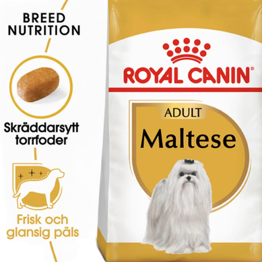Malteser Adult tørrfôr for hunder 1,5 kg