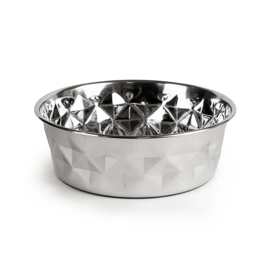 Matskål Diamond anti-skli, 1200 ml, 17 cm