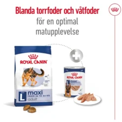 Maxi Adult tørrfôr for hunder 4 kg