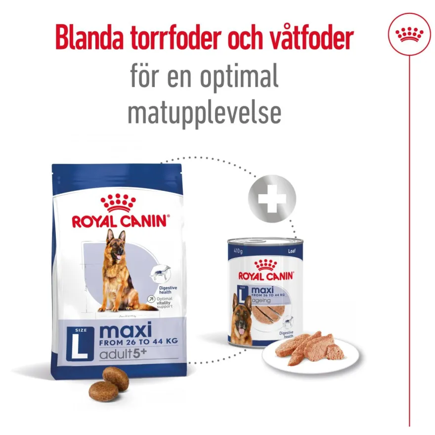 Maxi Adult 5+ tørrfôr for hunder 15 kg