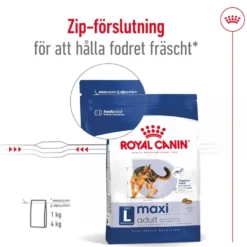 Maxi Adult tørrfôr for hunder 10 kg