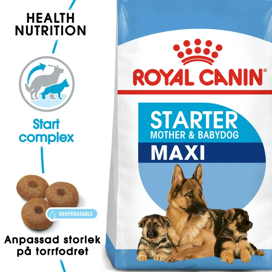 Maxi Starter tørrfôr for hunder 15 kg