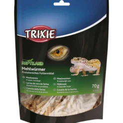 Mealworms for reptiler Tørket Beige 70g