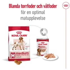 Medium Adult tørrfôr for hunder 4 kg