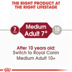 Medium Adult 7+ Tørrfôr for hunder 4 kg