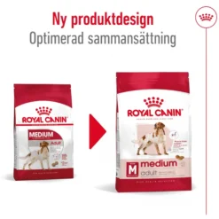 Medium Adult tørrfôr for hunder 15 kg